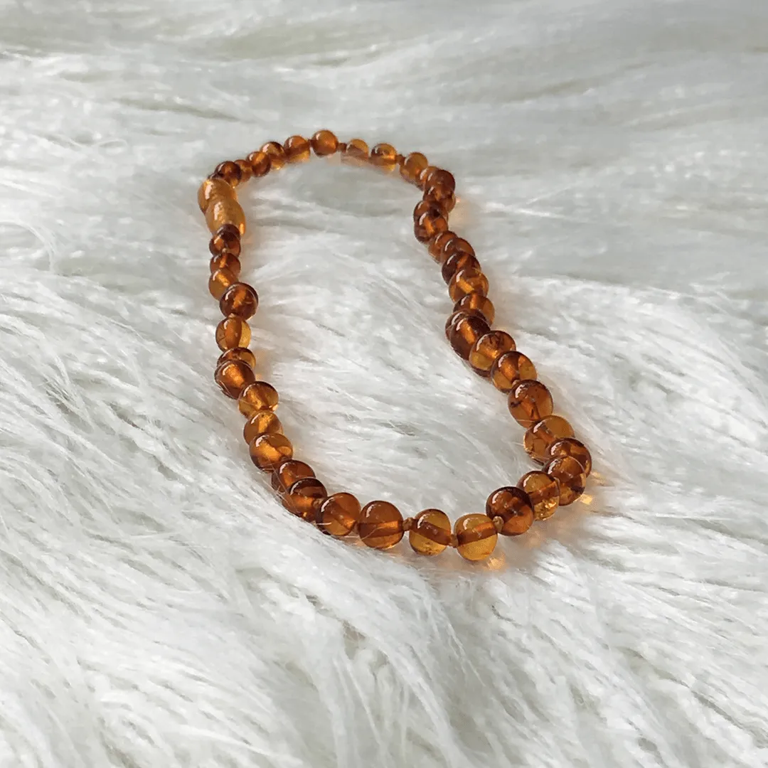 Amber Teething Necklace - Authentic Baltic Sea Amber