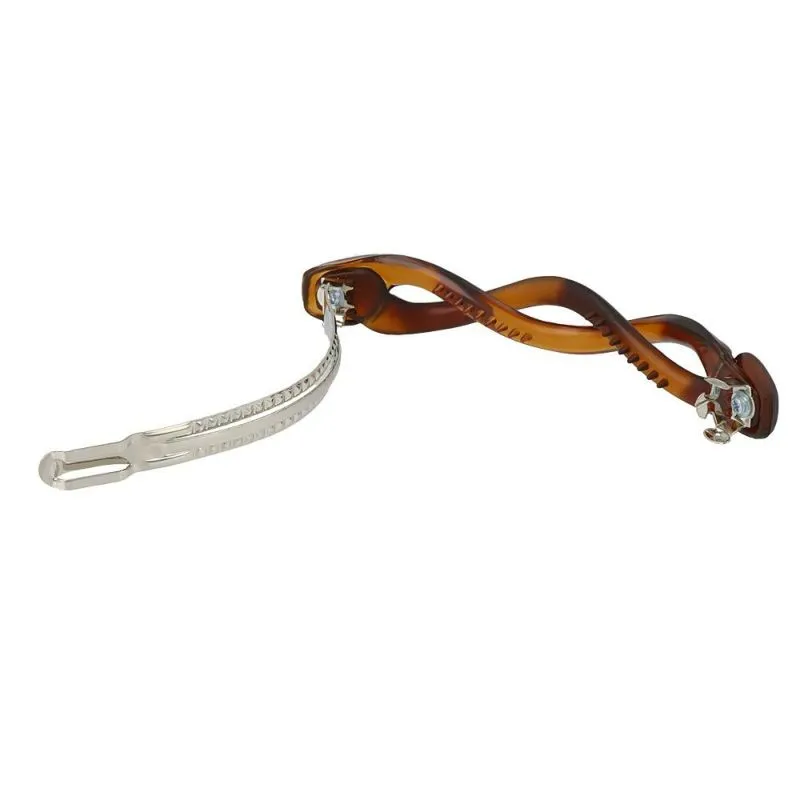 Brown and Black Twist Hair Barrette