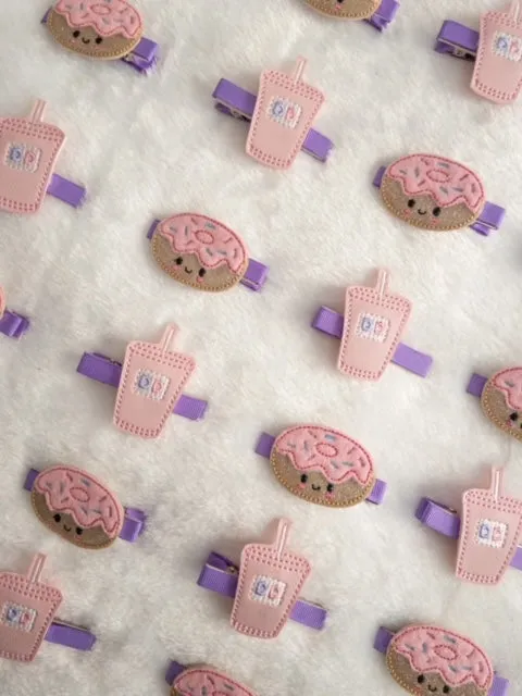 Donut Shop Barrettes