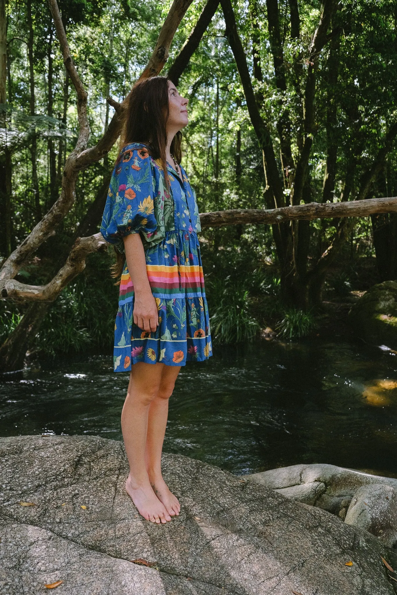 Frida Mini Dress - Nymphs - Lazuli