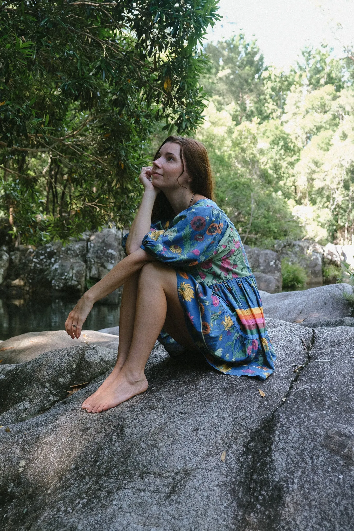 Frida Mini Dress - Nymphs - Lazuli