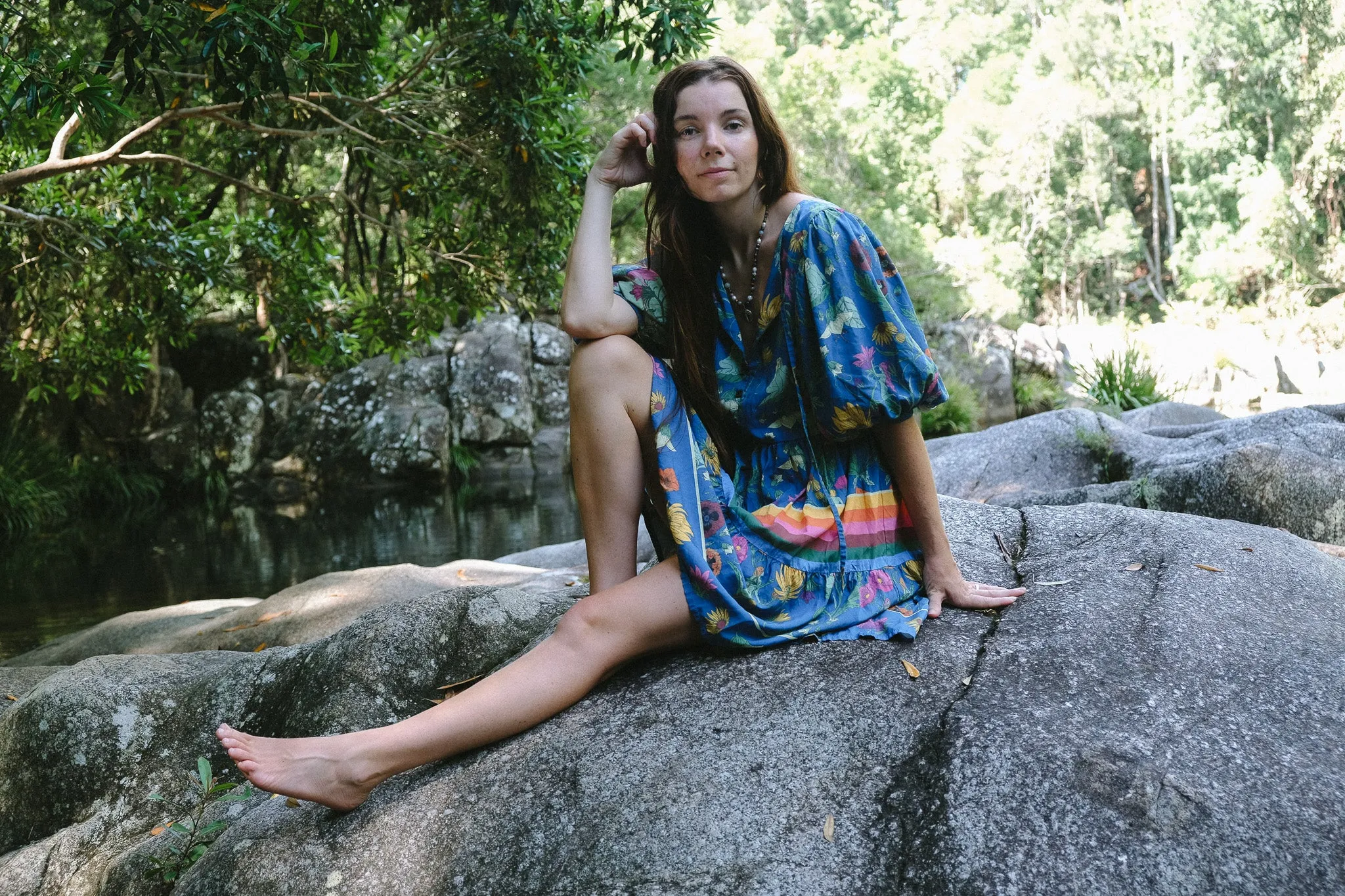 Frida Mini Dress - Nymphs - Lazuli