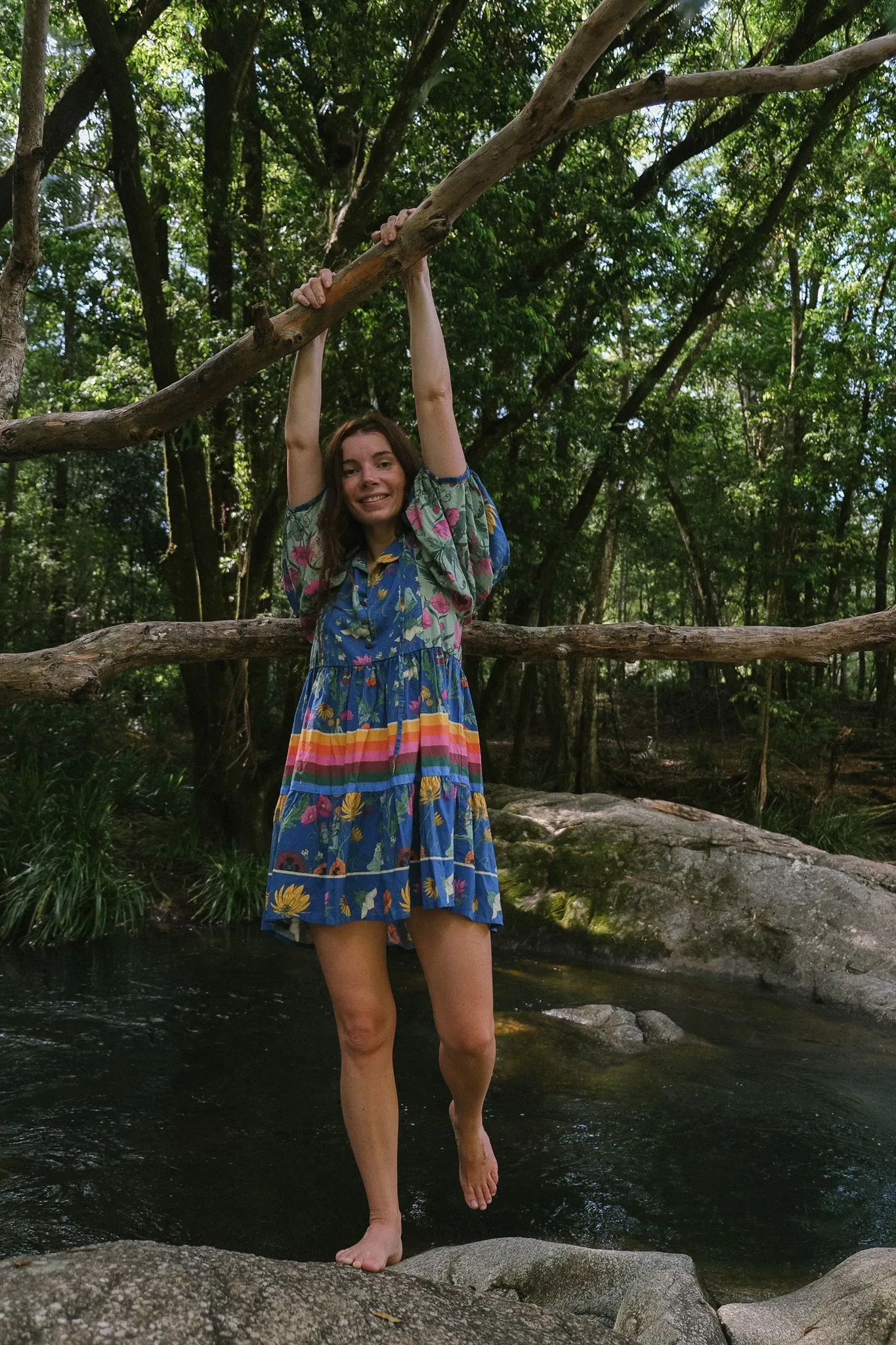 Frida Mini Dress - Nymphs - Lazuli
