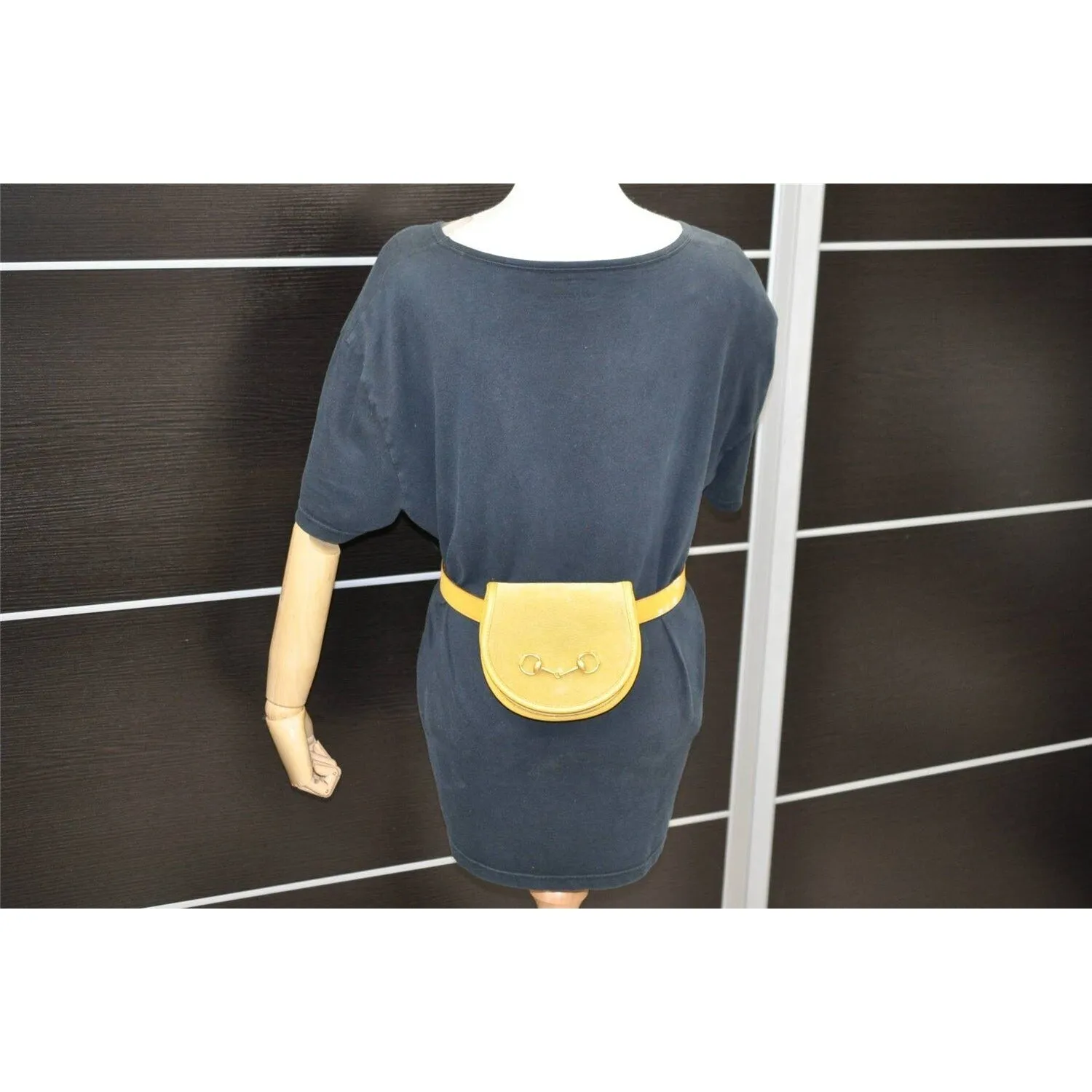Gucci 1955 Horse-bit Mini Rounded Bag by 90's Tom Ford with removable belt