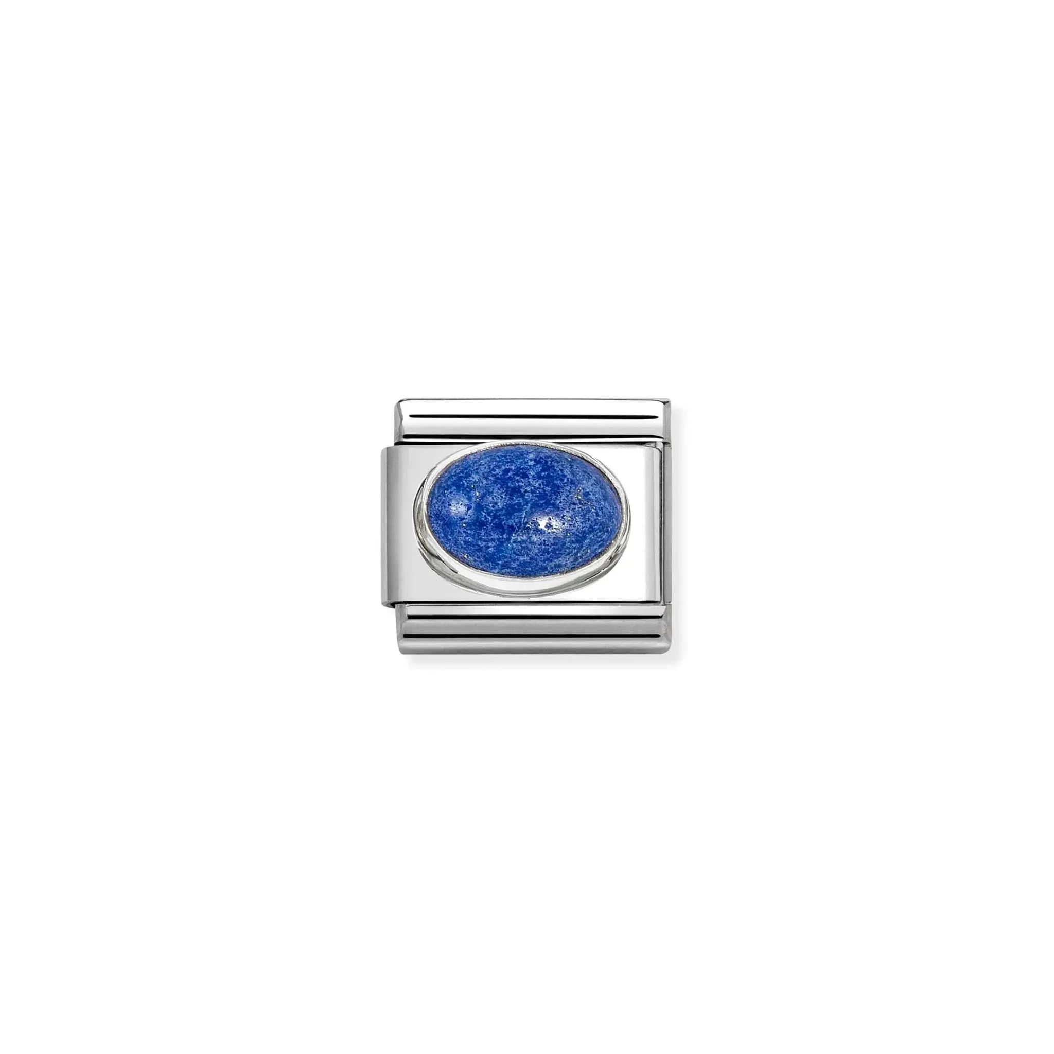 Lapis Lazuli Oval Stone | Silver
