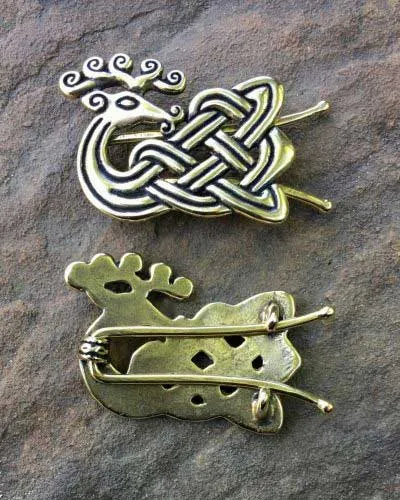 Stag Barrettes