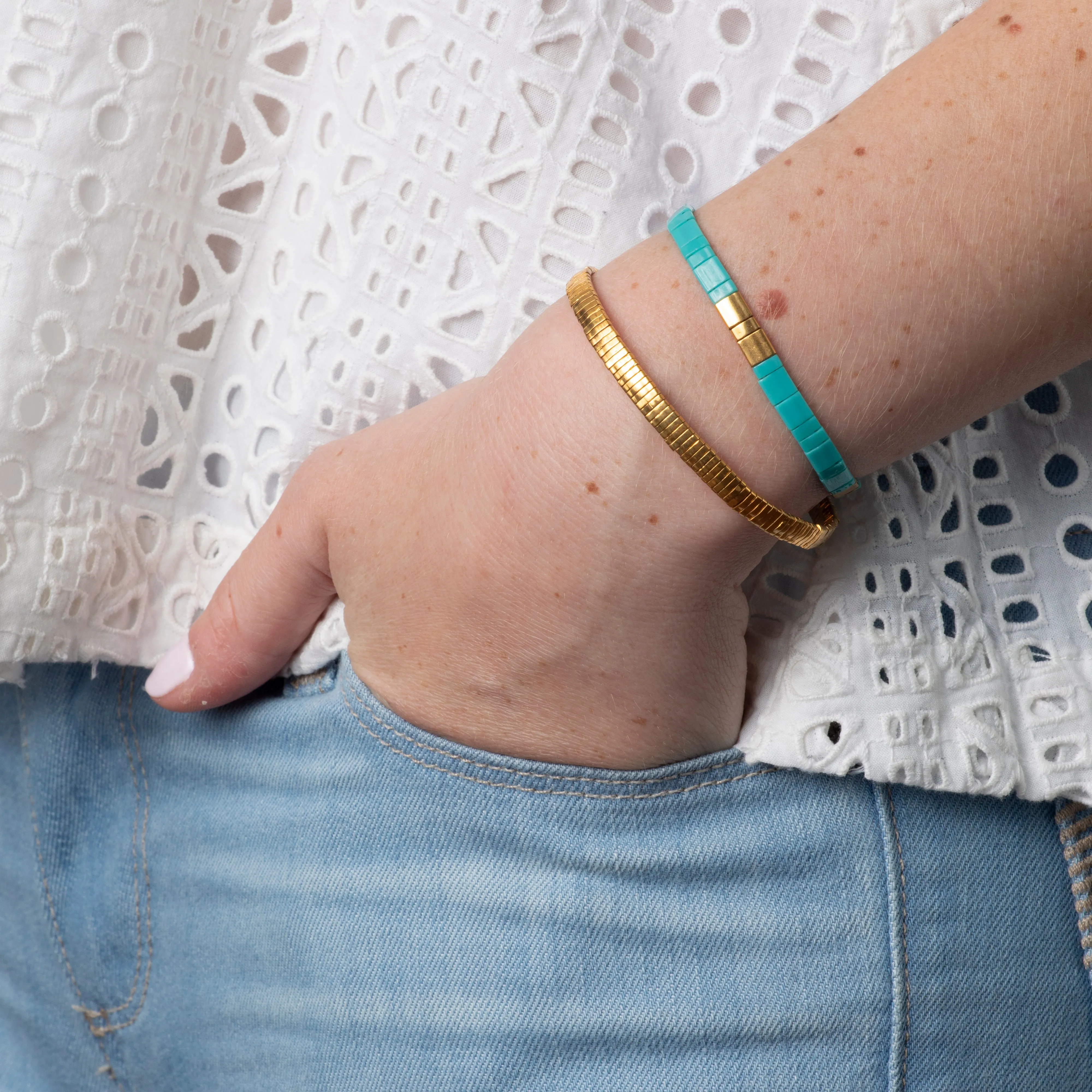 Supernova - Turquoise/Gold