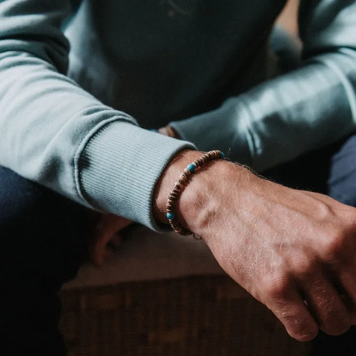 Toro Wood Bead Bracelet