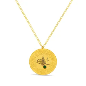 Tuğra Gold Necklace
