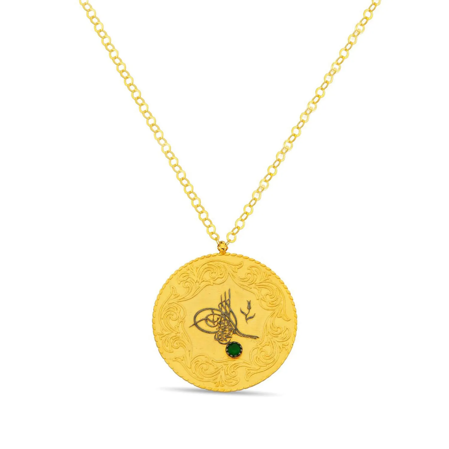 Tuğra Gold Necklace