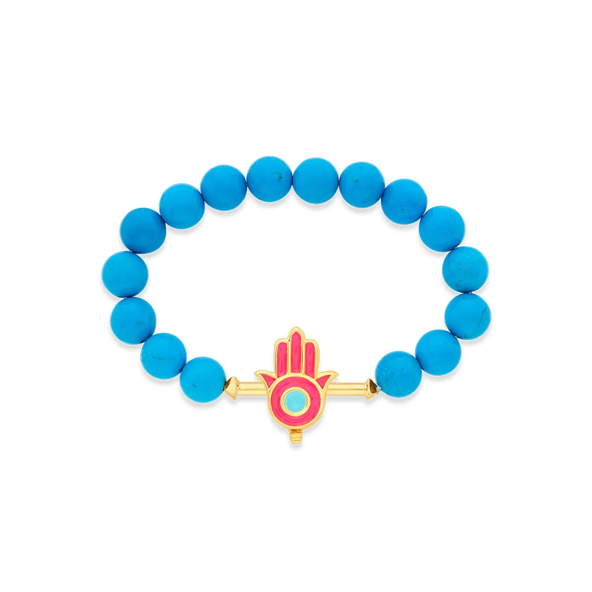 Turquoise Bead Bracelet