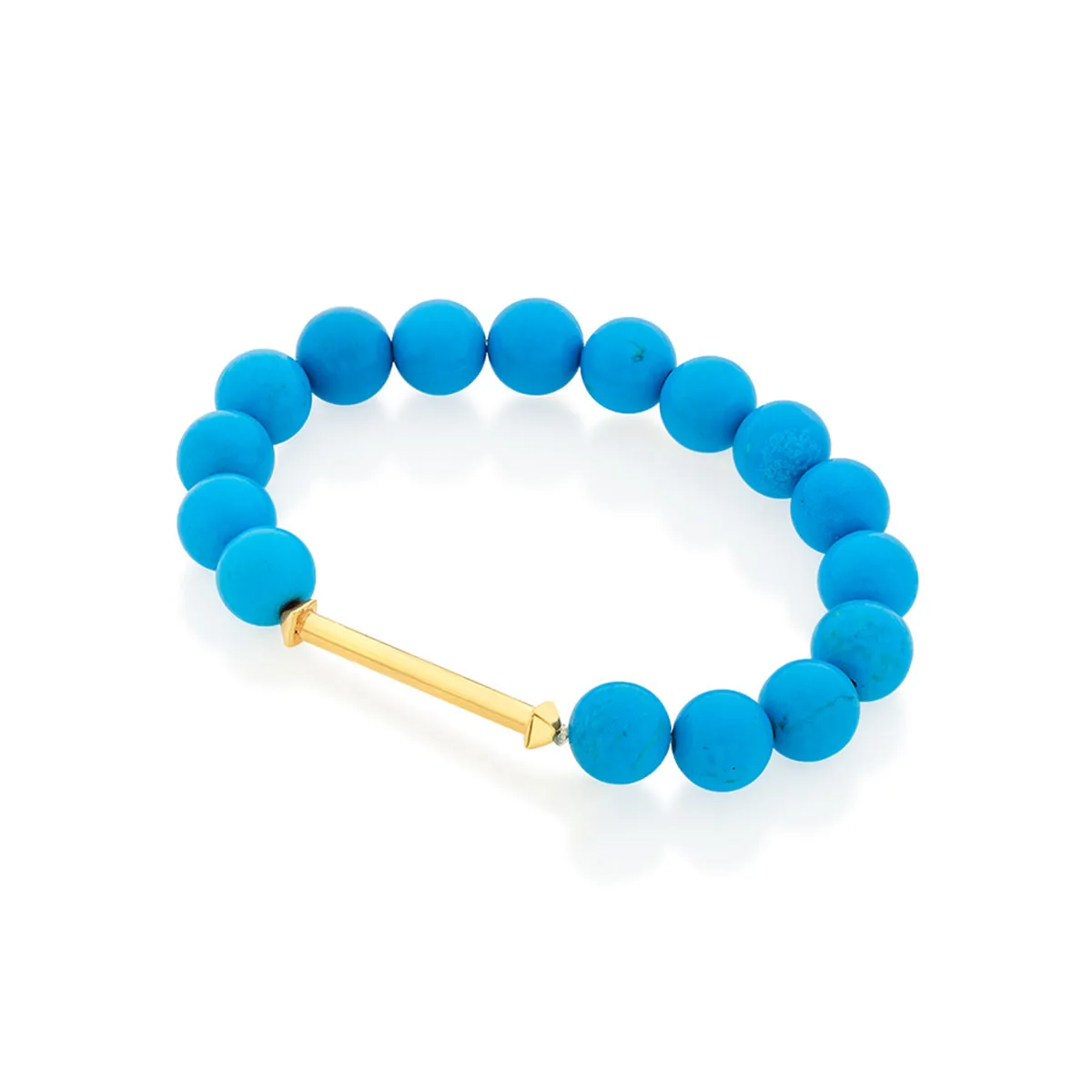 Turquoise Bead Bracelet