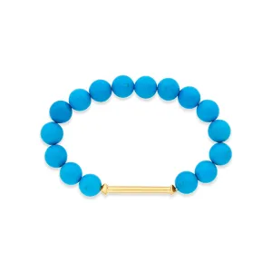 Turquoise Bead Bracelet