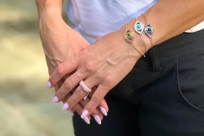 Turquoise Eye Bracelet
