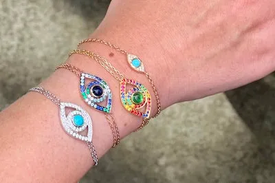 Turquoise Eye Bracelet