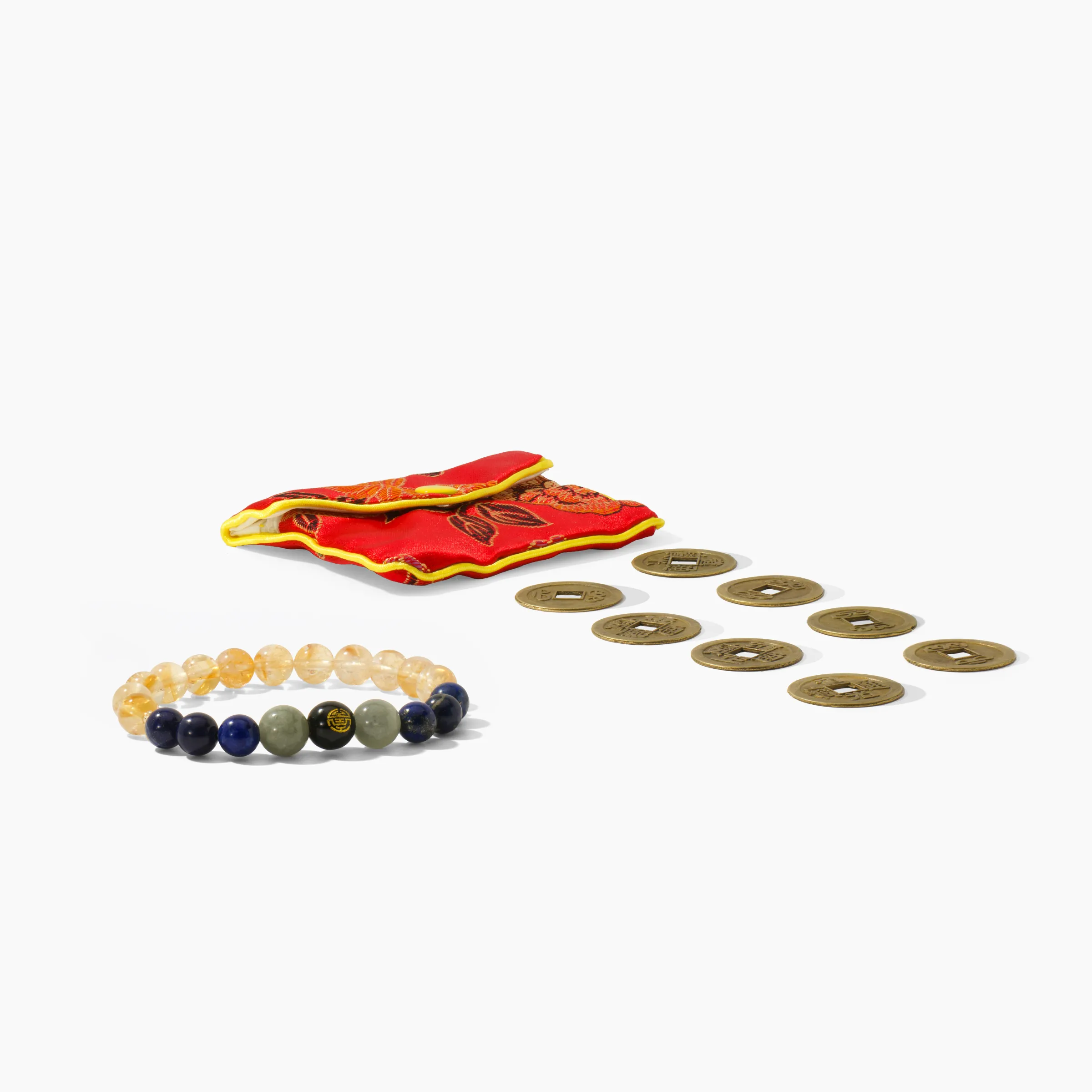Wealth & Luck Crystal Bracelet Lapis Lazuli